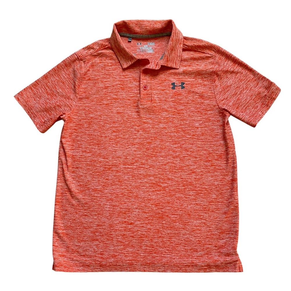 Boy’s Under Armour Orange Polo